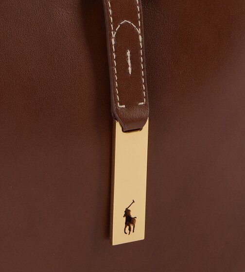 POLO RALPH LAUREN Polo ID Handtas Leer 25 cm