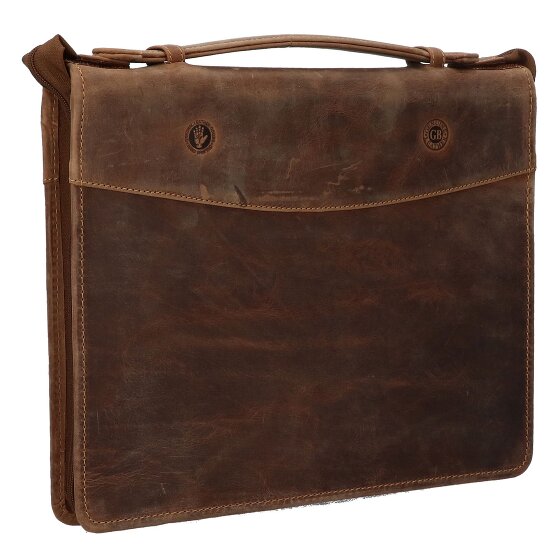 Greenburry Vintage Ringmap Leer 34 cm