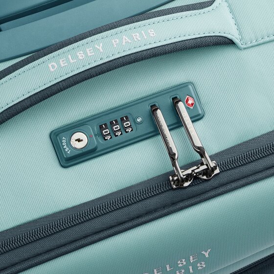 Delsey Paris Brochant 3 2 wielen Bedrijfswagen 39 cm Laptop compartiment