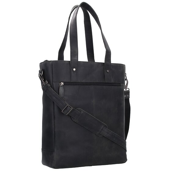 Plevier Retro Jackson Shopper Tas Leer 31 cm Laptop compartiment