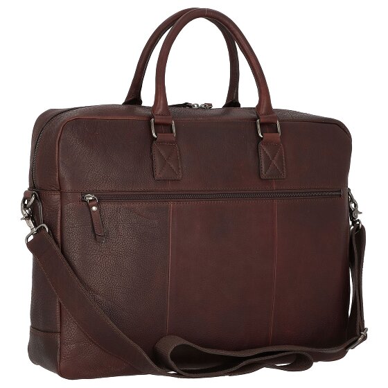 Burkely Antieke Avery aktetas Leer 46 cm Laptopcompartiment