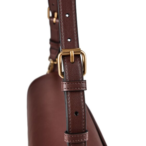 PINKO Click Soft Classic Schoudertas Leder 32 cm