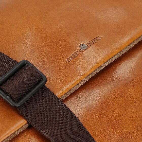 Greenburry Newport Boodschapper Leer 35 cm