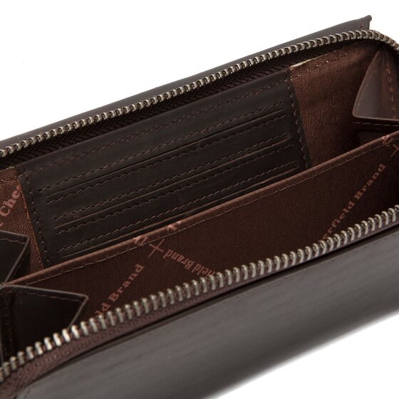 The Chesterfield Brand Shanghai Portemonnee RFID-bescherming Leer 19 cm