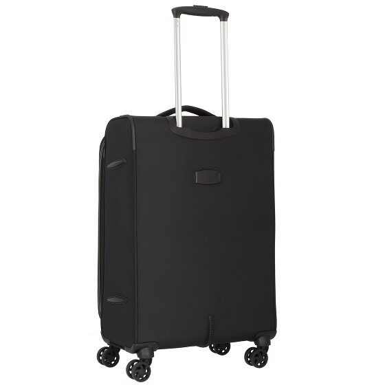 d&n Travel Line 9204 4 wielen Trolley M 66 cm met uitbreidingsplooi