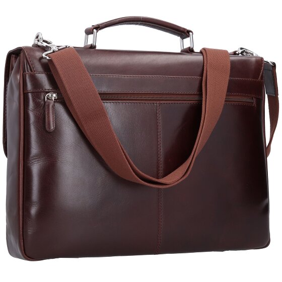 bugatti Romano Messenger Leder 40 cm Laptopcompartiment