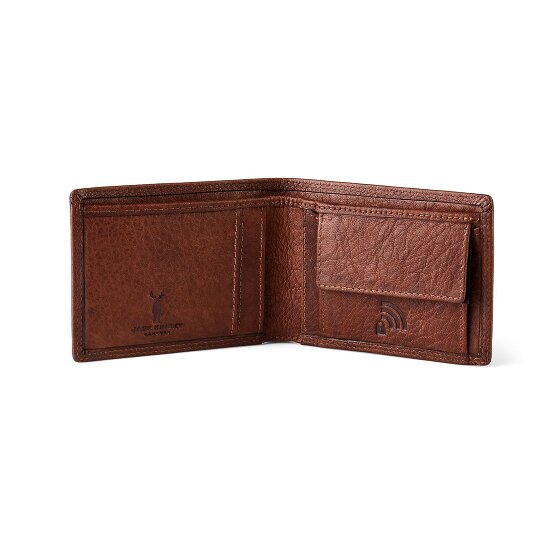 Jack Kinsky Porto 104 Portemonnee RFID-bescherming Leer 10.5 cm