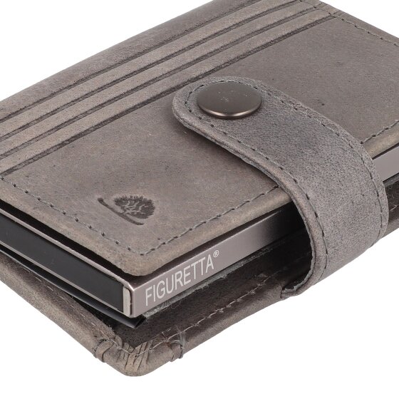 Greenburry Vintage Portemonnee RFID-bescherming Leer 7.5 cm