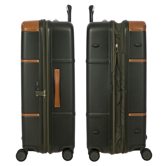 Bric's Bellagio 4 wielen Trolley 76 cm met uitbreidingsplooi