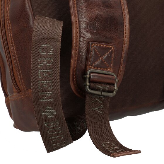Greenburry Rugged Zakelijke rugzak Leer 39 cm Laptop compartiment