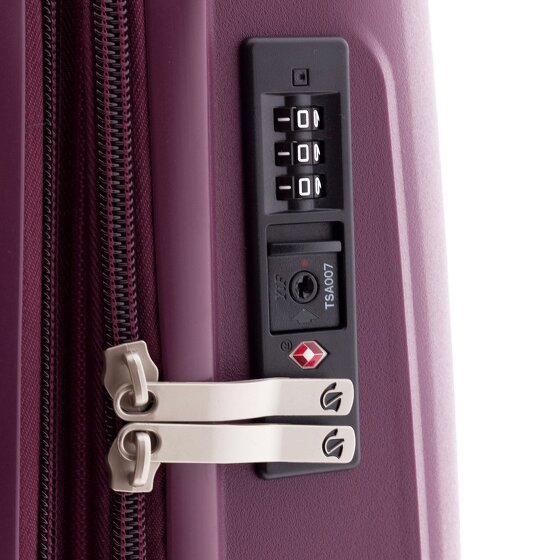 Gladiator 5000 4 wielen Trolley 63 cm met uitbreidingsplooi