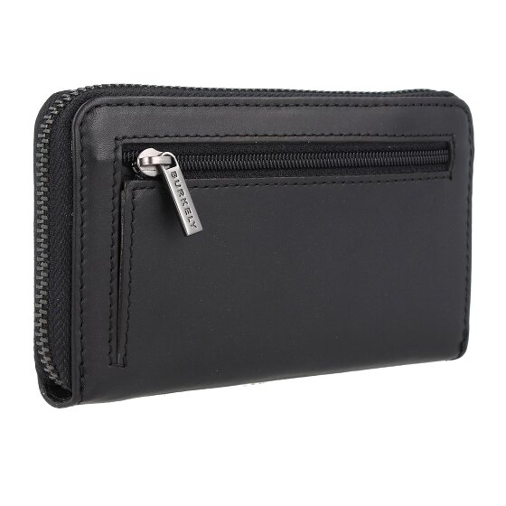 Burkely Nocturnal Nova Portemonnee RFID-bescherming Leer 14.5 cm