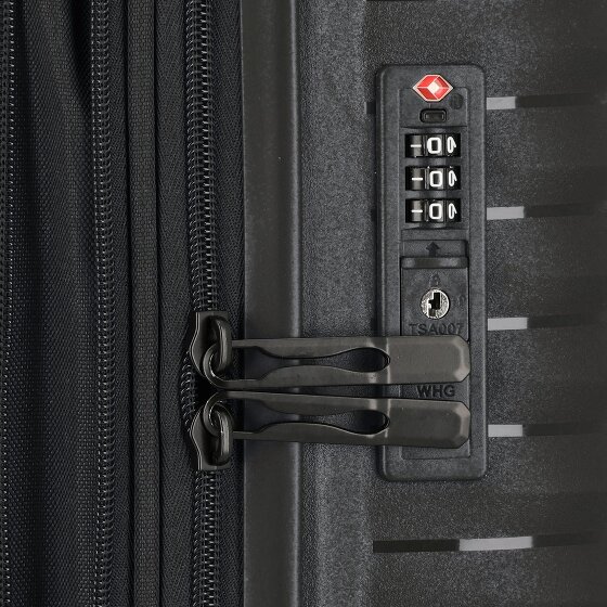 d&n Travel Line 4500 4 wielen Cabinewagen S 55 cm met uitbreidingsplooi