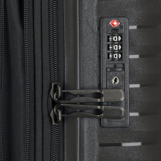 d&n Travel Line 4500 4 wielen Cabinewagen S 55 cm met uitbreidingsplooi