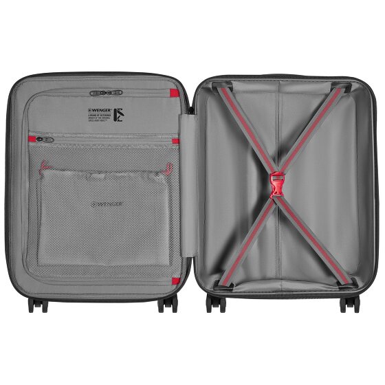 Wenger Motion 4 wielen Cabinewagen 54 cm met uitbreidingsplooi