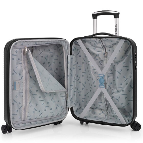 Gabol Balance XP 4 wielen Cabinewagen S 55 cm met uitbreidingsplooi