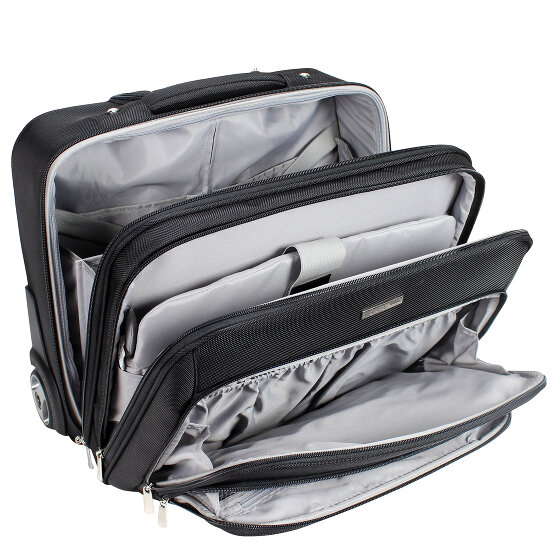 d&n Bussiness & Travel 2-Wiel Business Trolley 41 cm Laptopcompartiment