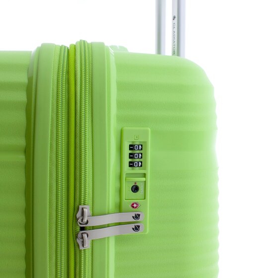 Gladiator 0800 4 wielen Trolley 76 cm met uitbreidingsplooi