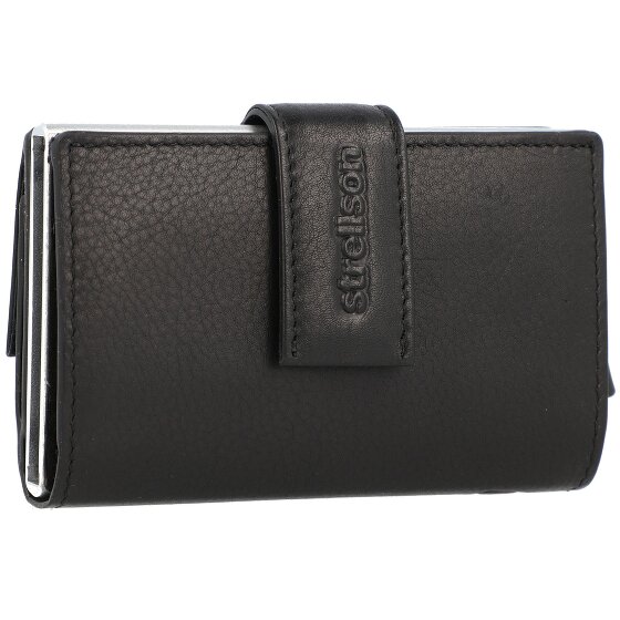 Strellson Carter c-drie creditcard etui RFID leer 7 cm