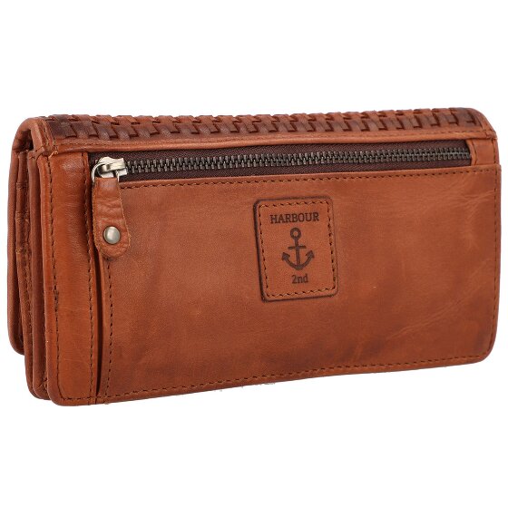 Harbour 2nd Zacht Weven Shelly Portemonnee Leer 18 cm