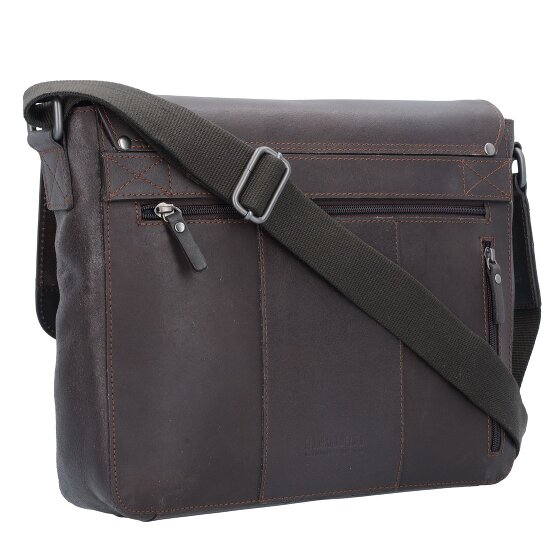 Leonhard Heyden Dakota Messenger Leder 32 cm