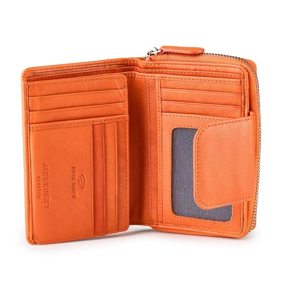 Jack Kinsky Aruba Portemonnee Leder 14 cm