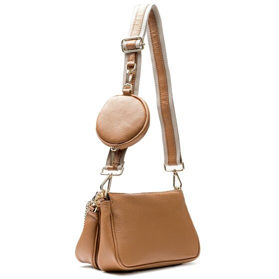 Lazarotti Milano Leren Schoudertas 23 cm