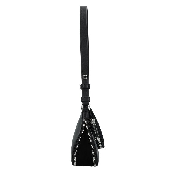 Karl Lagerfeld Hardware Mini tas Schoudertas Leder 18 cm met uitbreidingsplooi