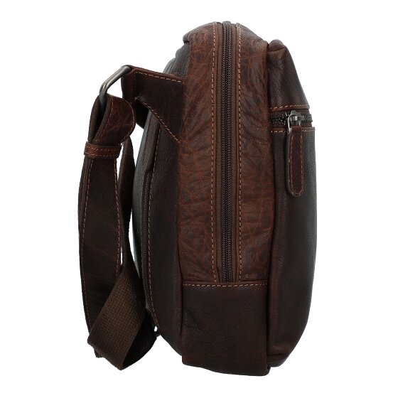 Jack Kinsky Porto Schoudertas Leer 33 cm