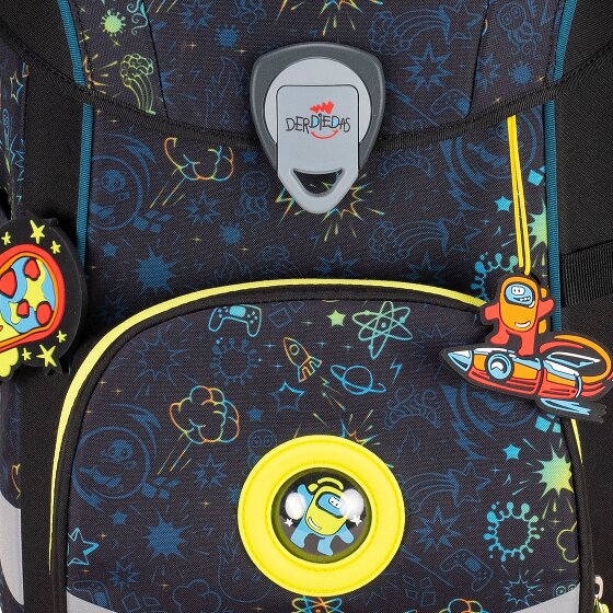 DerDieDas ErgoFlex Easy LED Schooltas set 5-delig