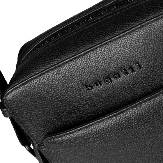 bugatti Black Schoudertas Leer 20 cm