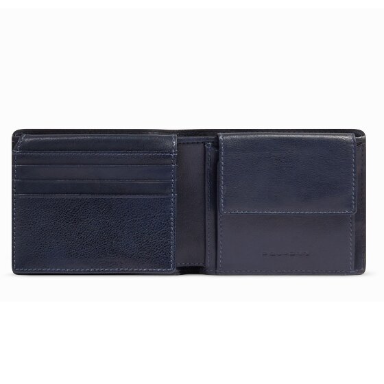 Piquadro Philip Portemonnee RFID-bescherming Leer 11 cm