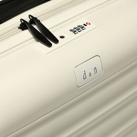 d&n Travel Line 4700 4 wielen Cabinewagen 55 cm met uitbreidingsplooi