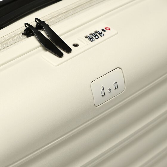 d&n Travel Line 4700 4 wielen Cabinewagen 55 cm met uitbreidingsplooi