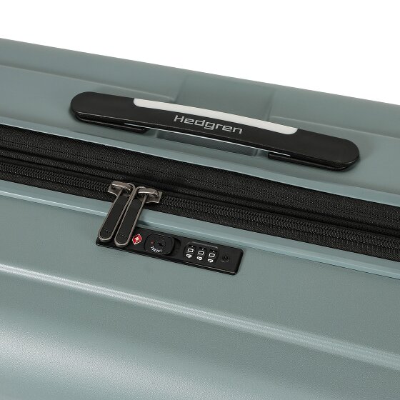 Hedgren Comby Grip 4 wielen Trolley L 74 cm met uitbreidingsplooi
