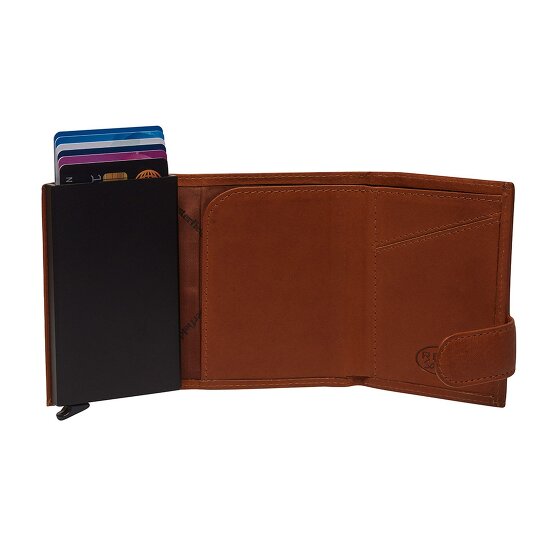 The Chesterfield Brand Frankfurt Kredietkaart etui RFID-bescherming Leer 7.5 cm