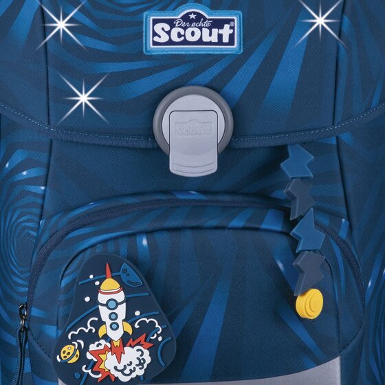 Scout Neo LED Schooltas set 8-delig Scout Neo LED Schooltas set 8-delig