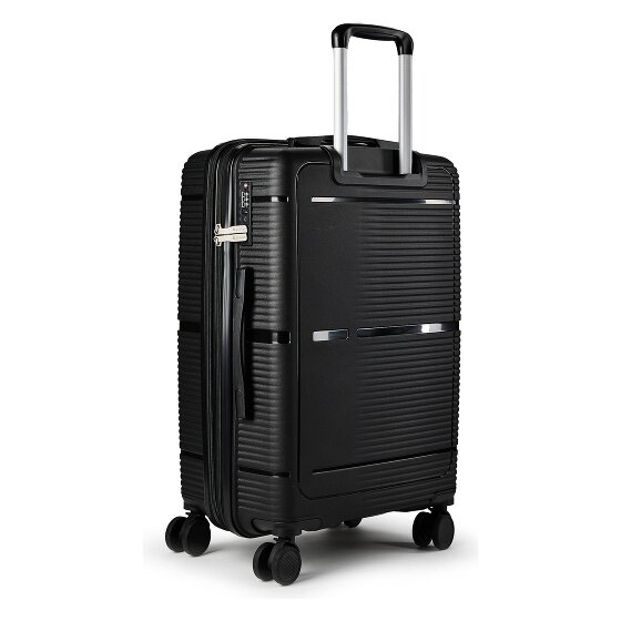 Benzi 5899 4 wielen Trolley M 57 cm met uitbreidingsplooi