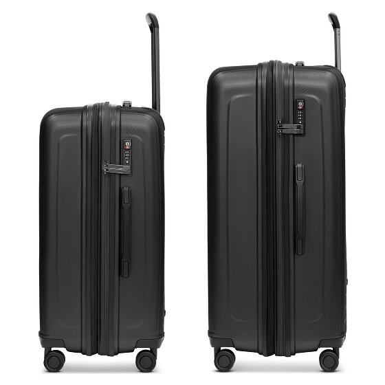 Redolz Essentials 14 4 wielen Kofferset 2-delig met uitbreidingsplooi
