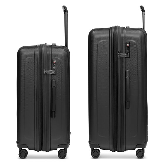 Redolz Essentials 14 4 wielen Kofferset 2-delig met uitbreidingsplooi