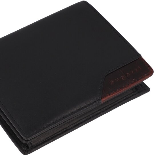 bugatti Corso DeLuxe Portemonnee RFID-bescherming Leer 10 cm