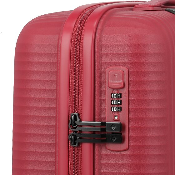 Travelite Air Stripe 4 wielen Cabinewagen S 55 cm Travelite Air Stripe 4 wielen Cabinewagen S 55 cm