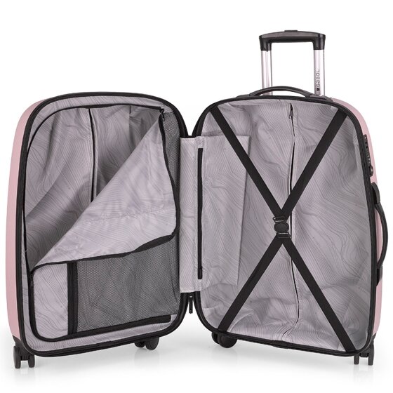 Gabol Paradise XP 4 wielen Trolley M 67 cm met uitbreidingsplooi