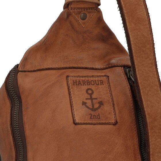 Harbour 2nd Phoenix schoudertas leer 33 cm