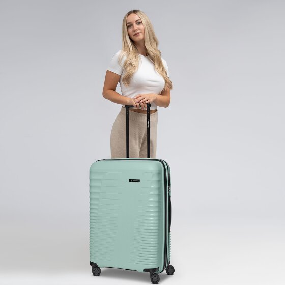 Farmhood Eco Edition 4 wielen Trolley 67 cm met uitbreidingsplooi