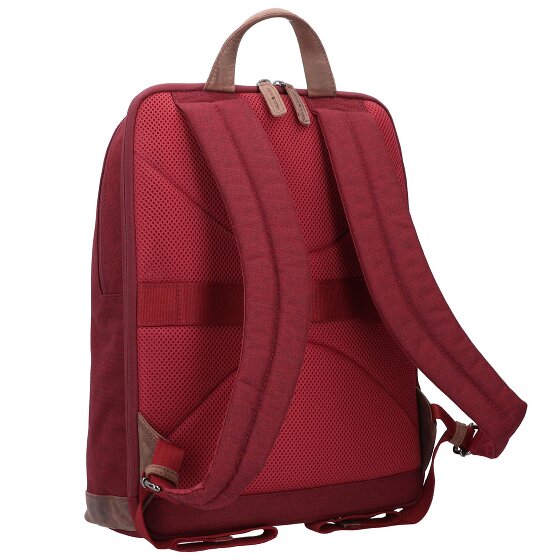 Greenburry Gerecyclede PET Derby rugzak 43 cm met laptopvak