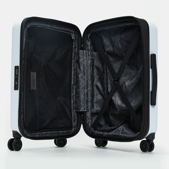 Mandarina Duck Tank Case 4 wielen Cabinewagen S 55 cm met uitbreidingsplooi