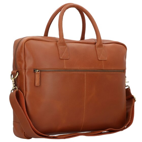Burkely Vintage Max Aktetas Leder 44 cm Laptopcompartiment