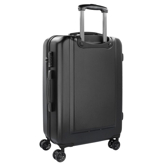 bugatti Lima 2.0 4-wielige trolley 75 cm met dubbele wielen