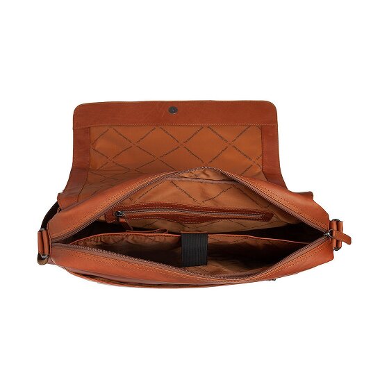 The Chesterfield Brand Richard Boodschapper Leer 40 cm Laptop compartiment
